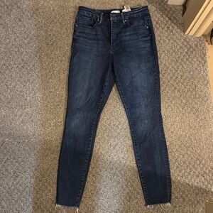 Good American Deep Indigo Skinny Jeans